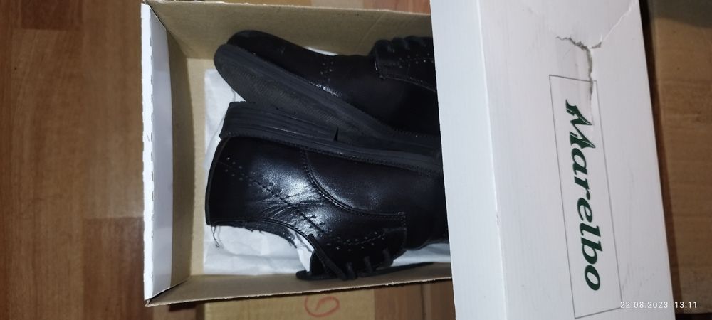 Pantofi piele băieți