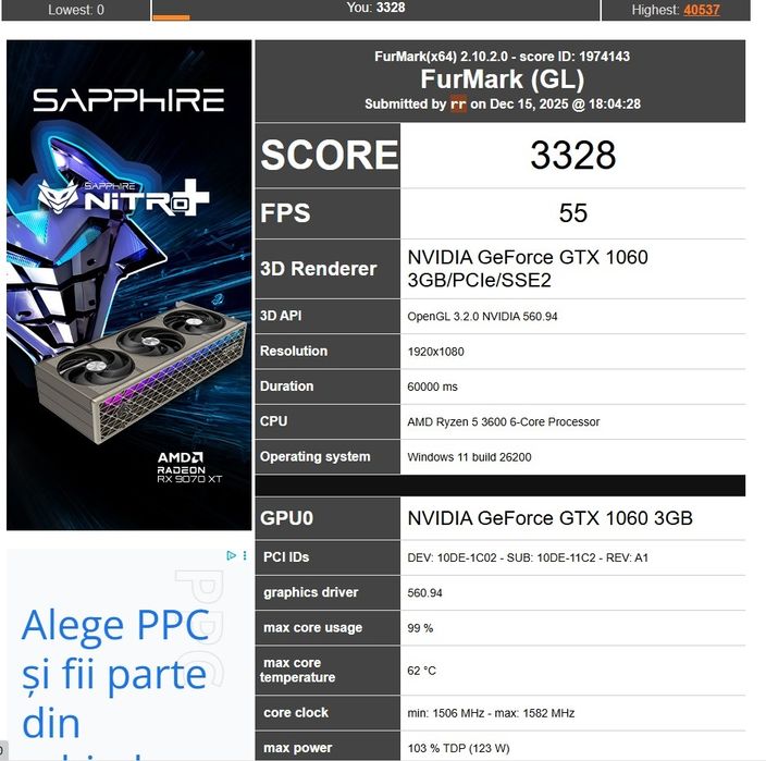 PC gaming/office întreținut