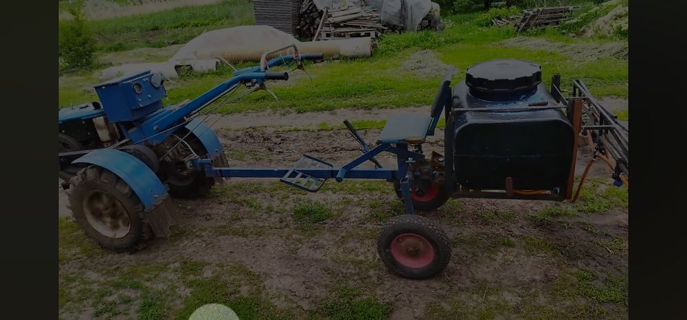 ERBICIDATOR PULVERIZATOR 125 l motocultor tractor atv 15 cp