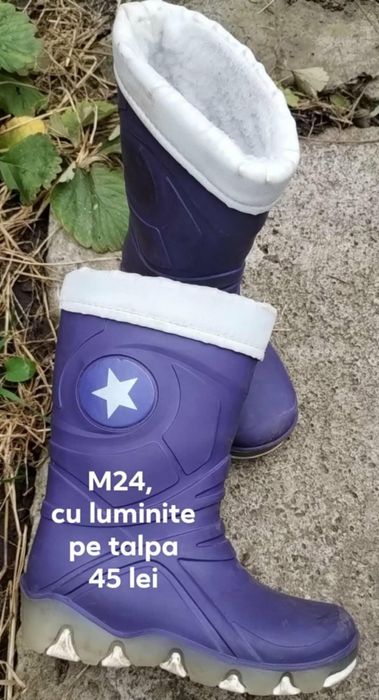 Cizme ploaie copii