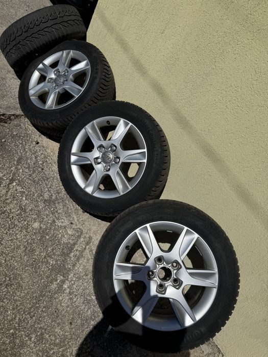 jante originale Audi A3 cu cauciucuri de Iarnă noi