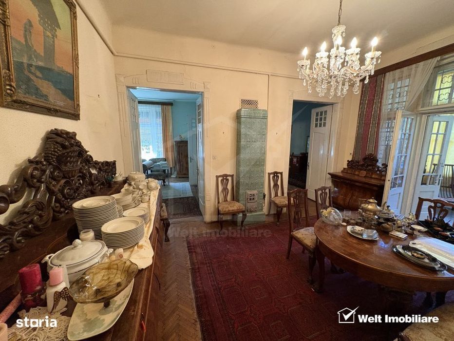 Apartament extrem de spatios, in vila interbelica, curte si gradina pr