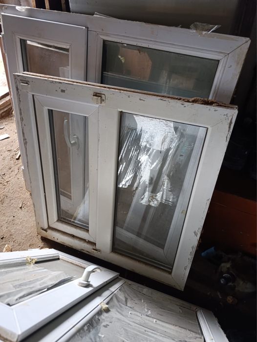 окна бу разных размеров