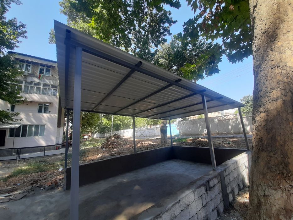 Решётки на окна и навесы