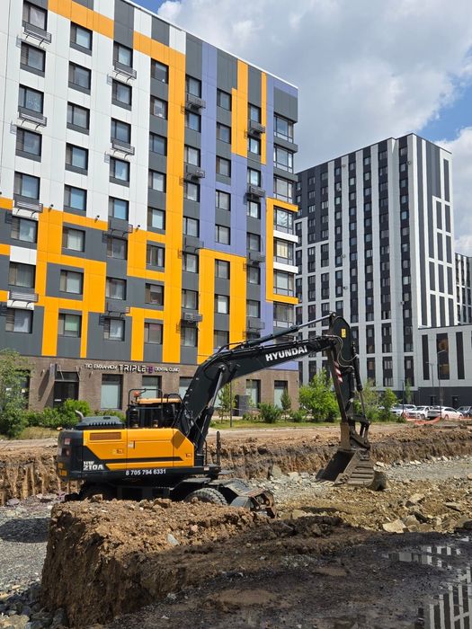 Аренда экскаватор 140,145,210. Котлован, Демонтаж, Траншея