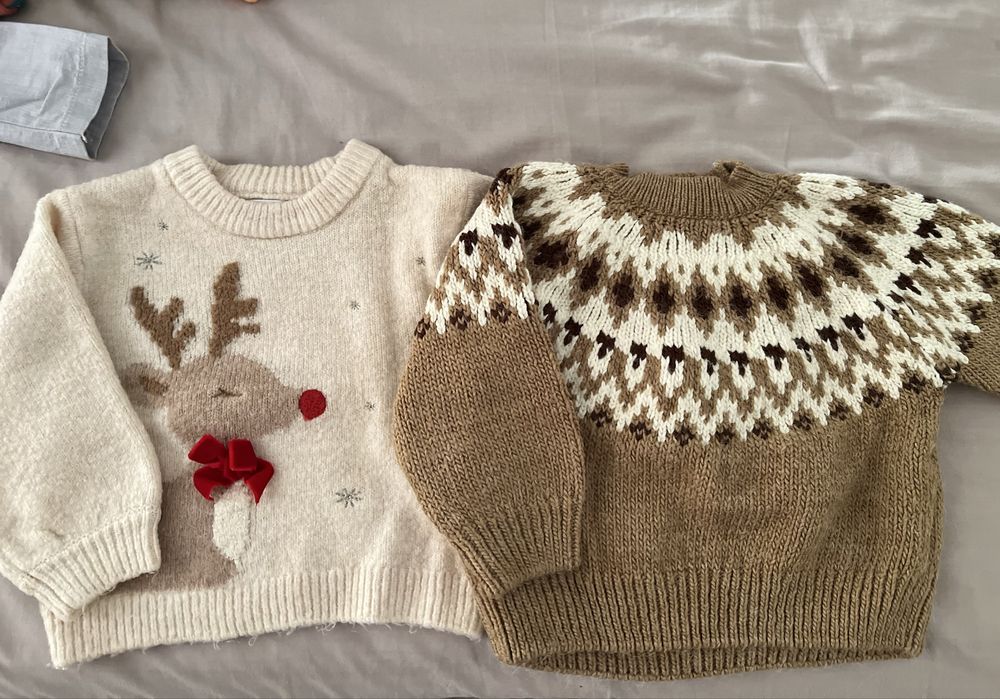 Детски пуловери 9м