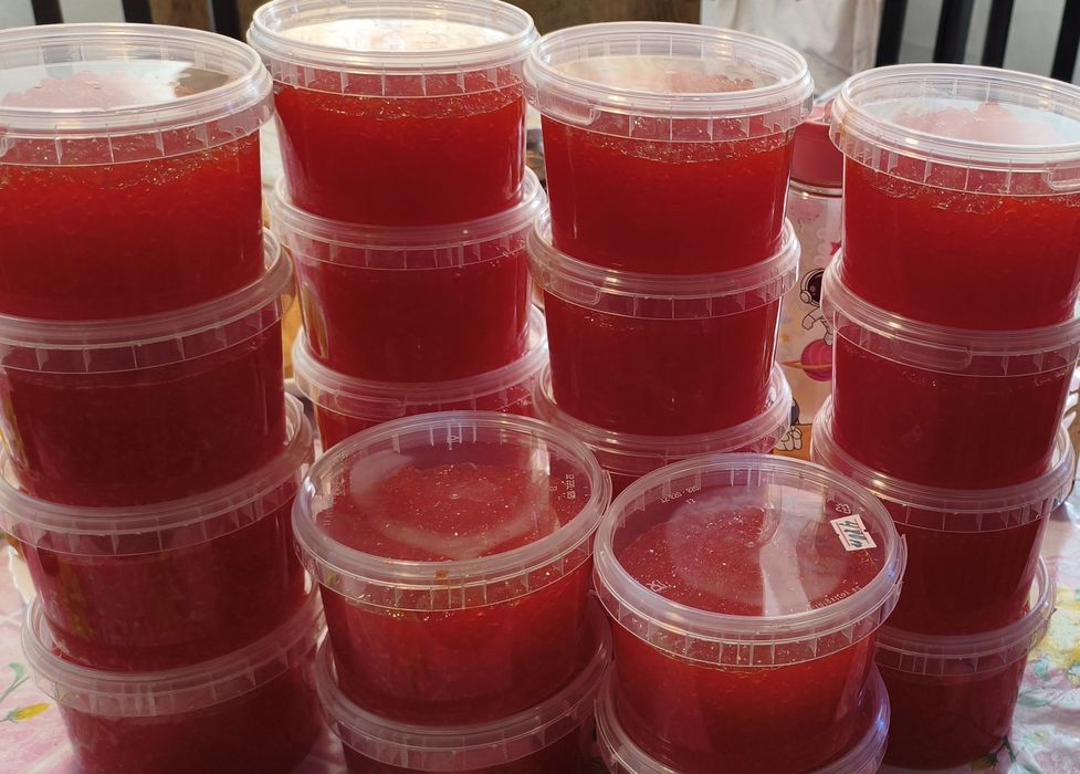 Икра форели красная