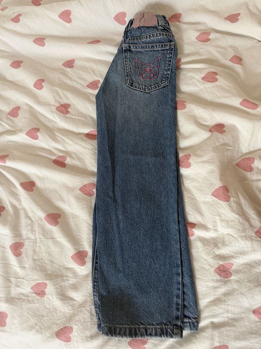 Детски дънки Zara Kuromi, 6-7 години, 122 см
