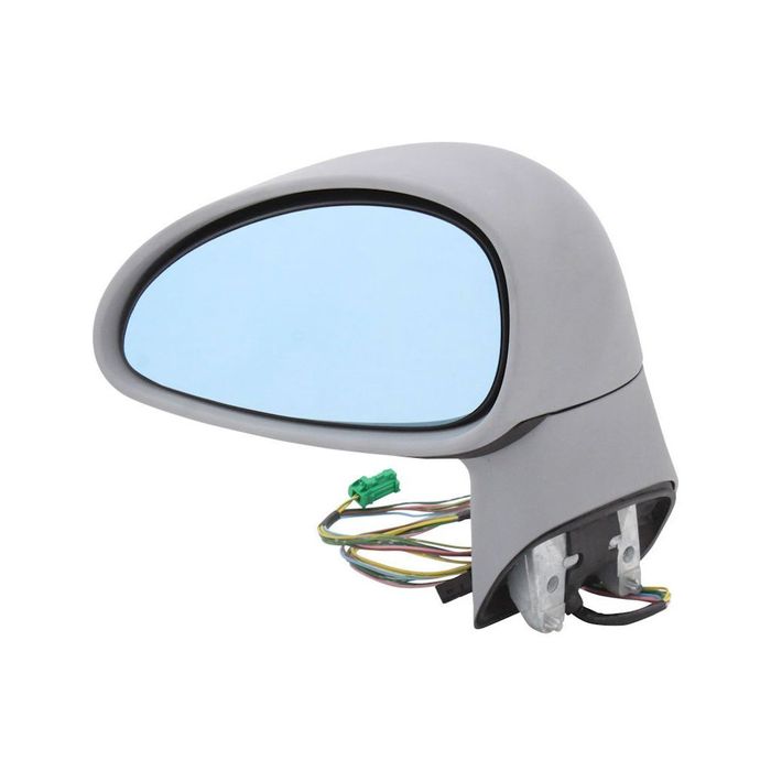 Oglinda exterioara Citroen C4 (La/Lc) 10.2004-12.2010 partea stanga/dreapta Best Auto Vest albastra asferica carcasa prevopsita grunduita reglare electrica cu incalzire