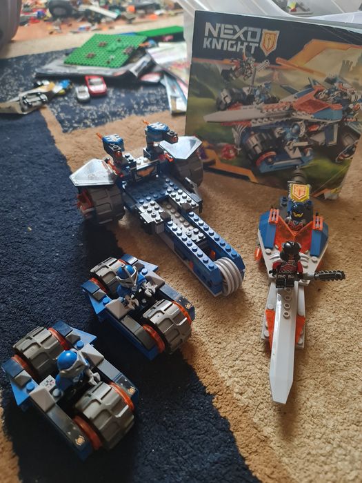 Лего nexo knight собранный