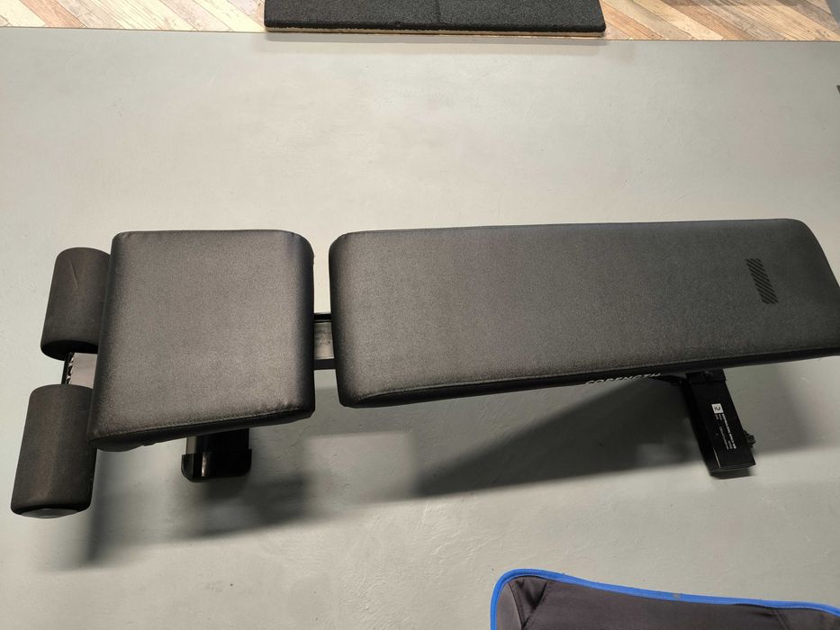 Home gym complet Decathlon Corength - Rack 900, Bench 900, 190 kg discuri, bara, suport depozitare discuri