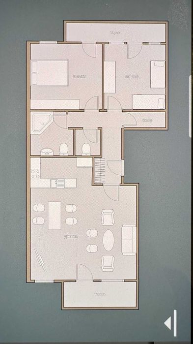 Продава се Тристаен апартамент в Стара Загора, Център - 141 кв.м за 753 €/кв.м - Снимка #1
