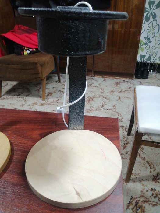 Аквариум колба 7л.за рибка бета.