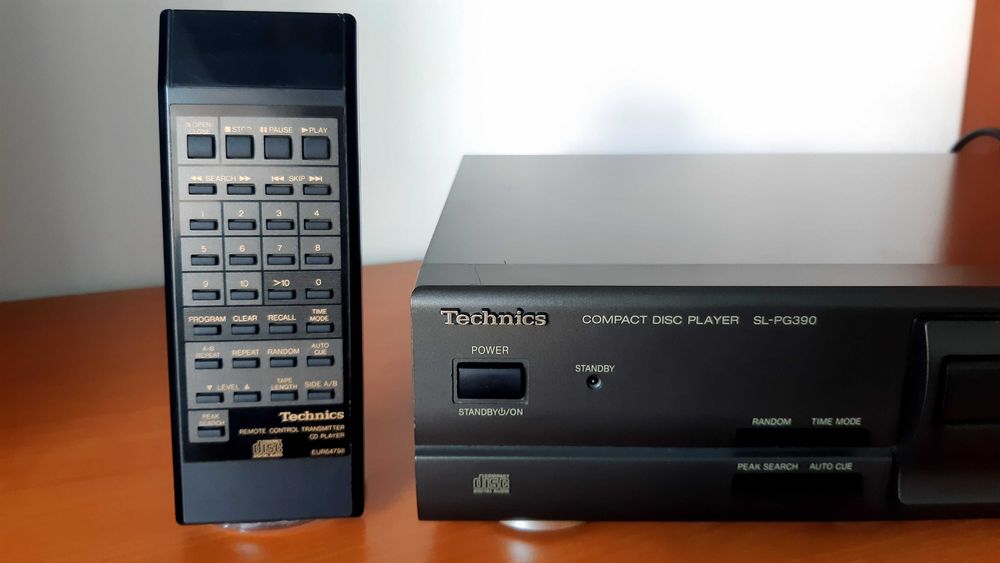 Technics Line, deck dublu RS TR 373, receiver SA-EX140, cd player SL-PG390 cu telecomanda originala