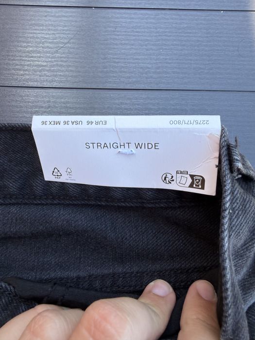 Blugi Straight Bershka Marime 46