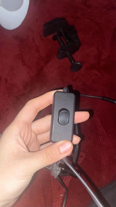 Настольная лампа, метал