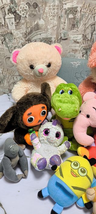 Мягкие игрушки разные
