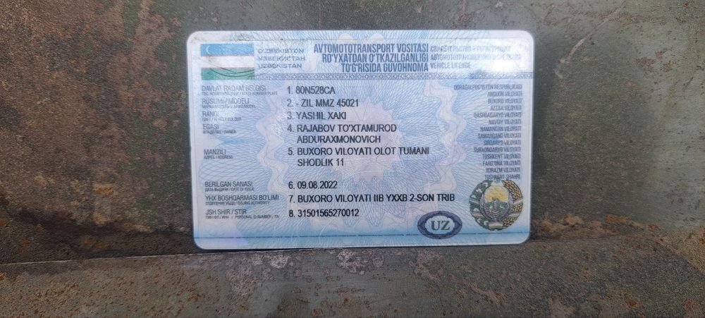 Zil 130 sotiladi 1991yil