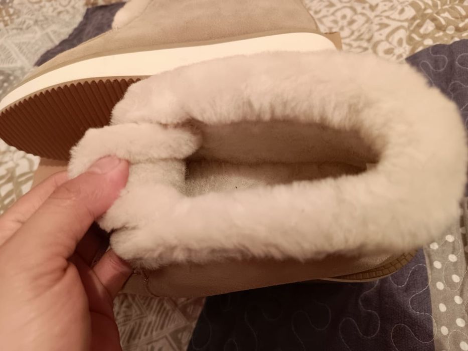 Лоферы зимние, новые