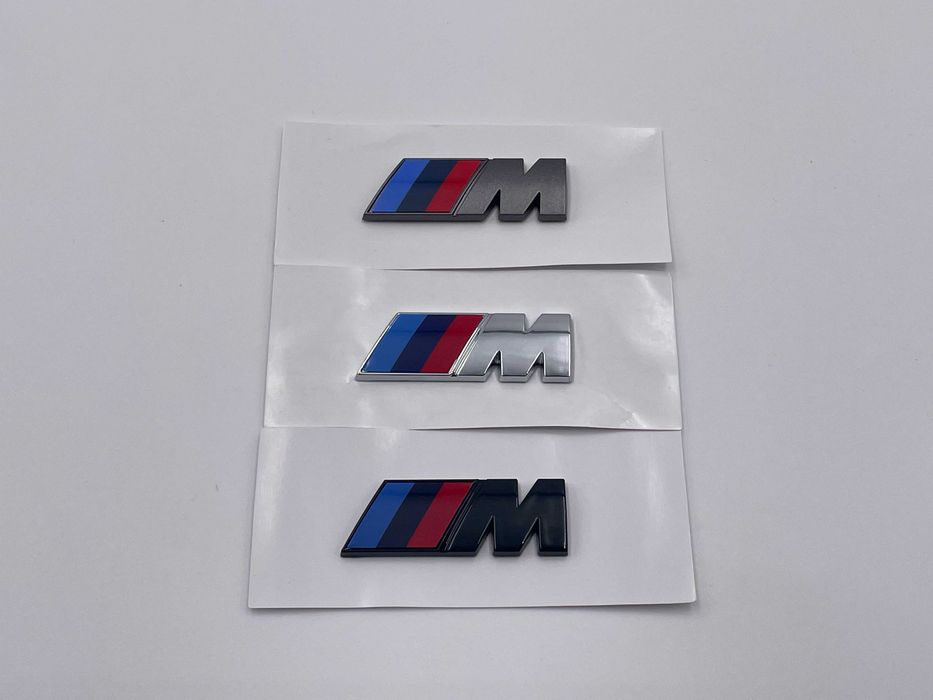 Emblema Compatibila BMW M aripa gri seria 3 4 5 6 7 8 nou