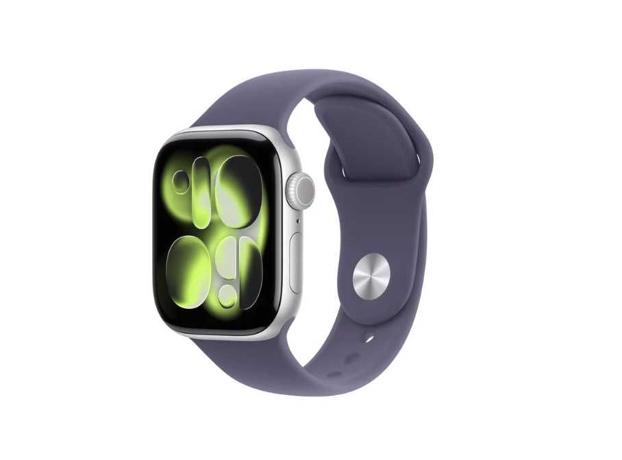 Apple Watch Series 11 42mm Silver Aluminum Pure Fog — Nou, sigilat | Cumparat din SUA