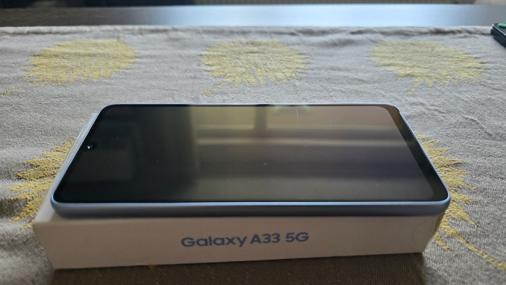 Samsung Galaxy A33 5G 128GB/6GB Awesome Blue – Перфектен