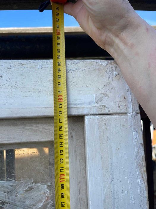 Fereastră lemn stratificat rabatantă 112x186 cm – geam termopan