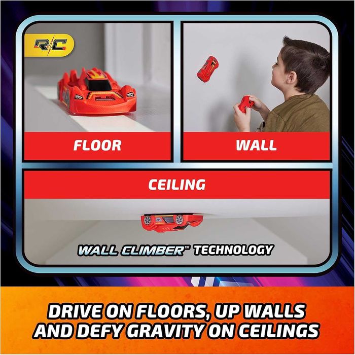 Air Hogs кола с дистанционно Нулева гравитация каране по стена таван