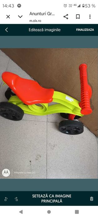 Bicicleta  fara pedale copii