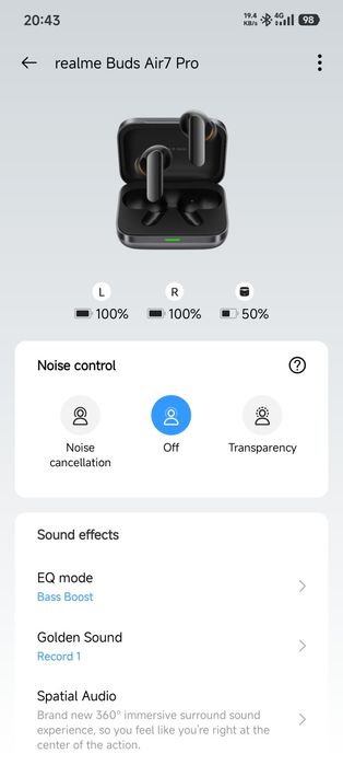 Realme buds air 7 pro