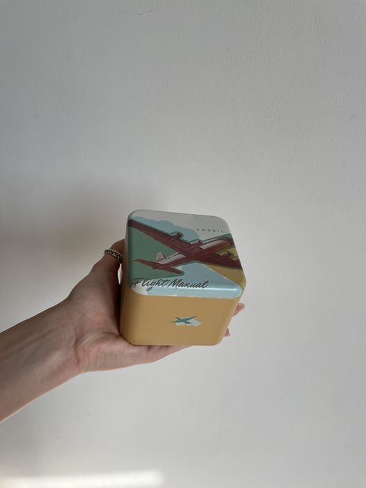 Ceas Fossil Auriu cu Argintiu