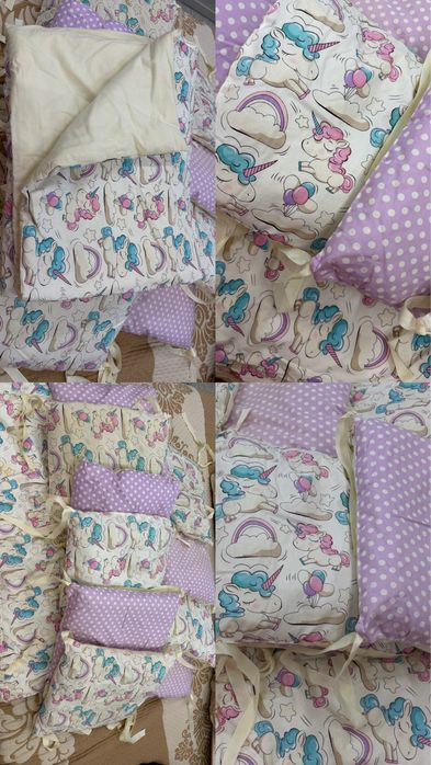 Бортики в кроватку