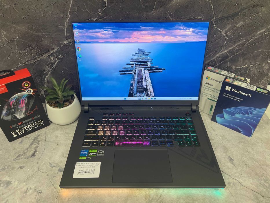 Игровой ноутбук ASUS ROG STRIX G16 /Core i5-13450HX/16GB/1TB/RTX4060-8