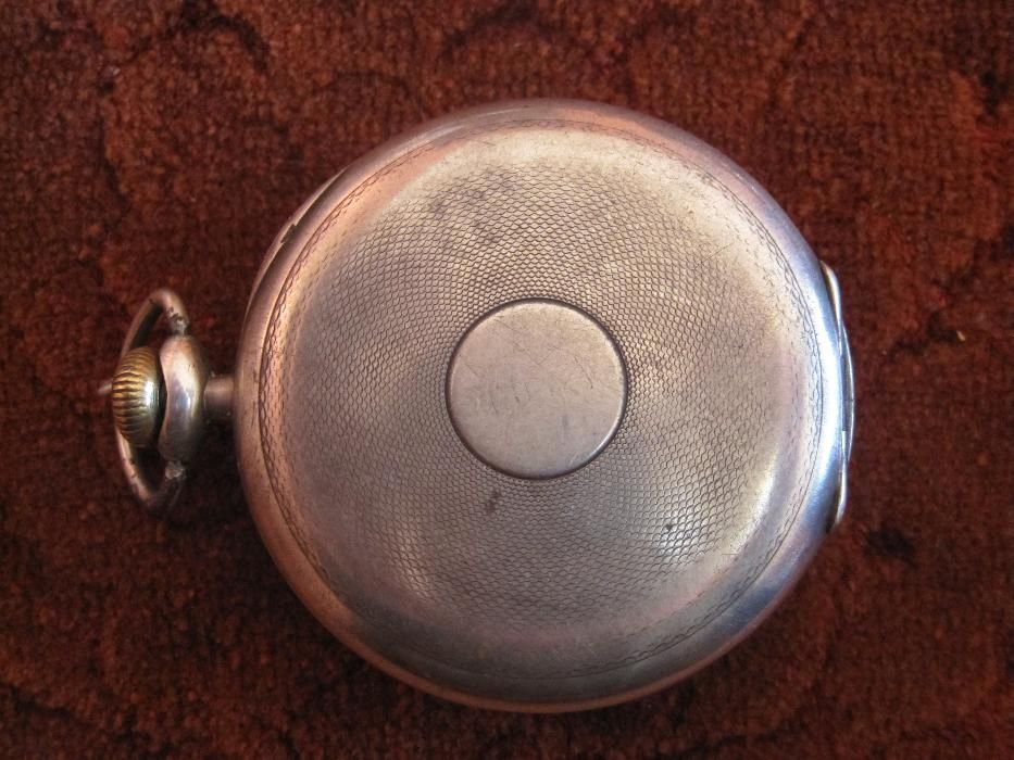 Старинные, карманные часы IWC в серебряном корпусе