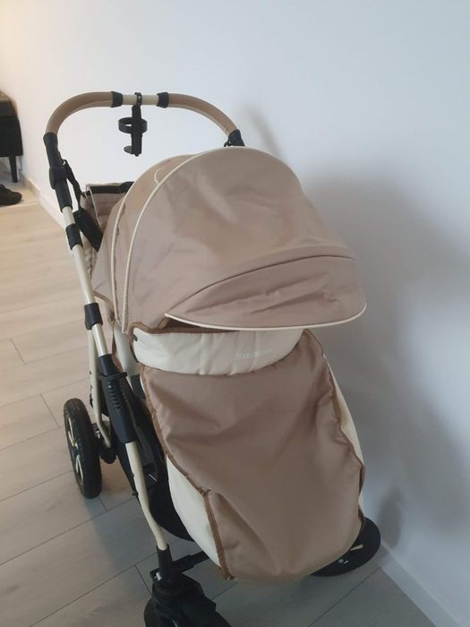 Cărucior Krausman 3in1 beige