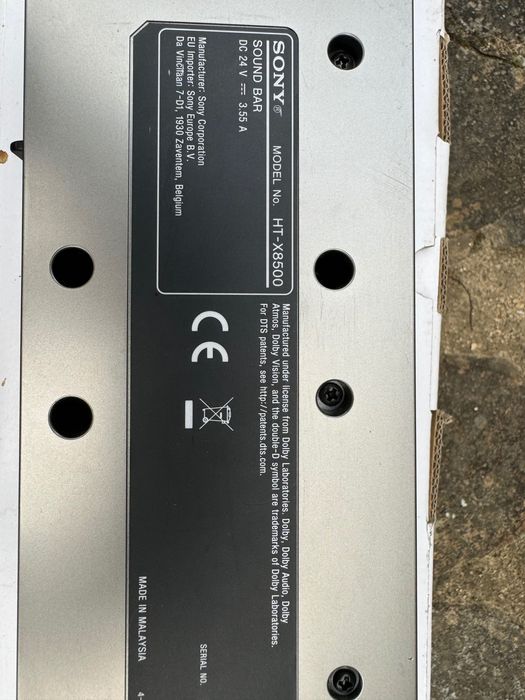 Sound Bar Sony ht-x8500