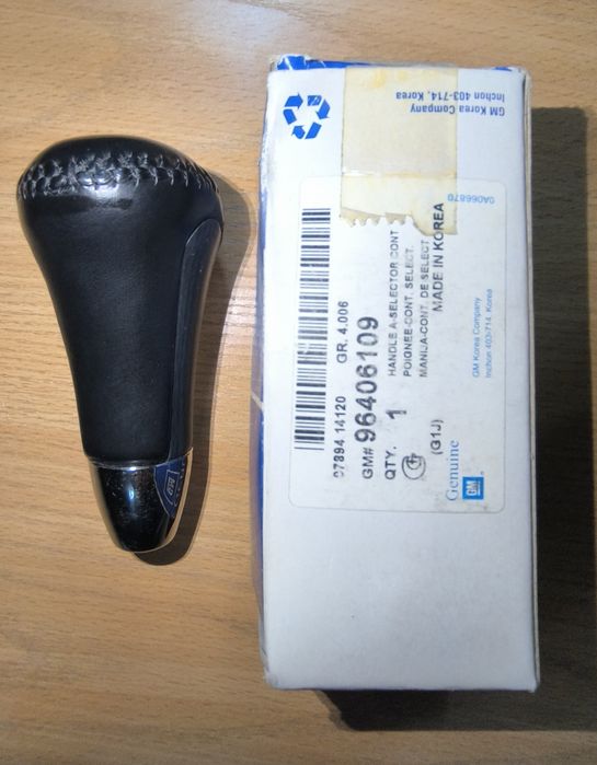 Кожаная рукоятка АКПП для Lacetti 1.6-1.8, оригинал GM