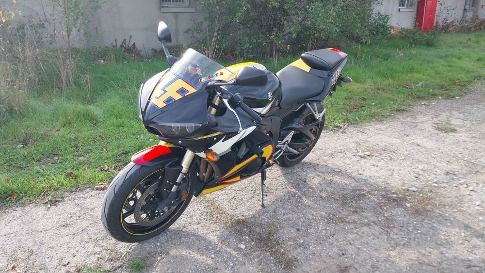 Vand Yamaha R6 2005 RJ095 editie VR46 1107 evacuare Arrow cu omologare