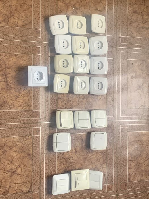 Розетки выключатели
