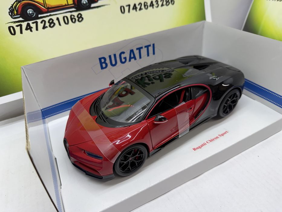 Bburago BUGATTI CHIRON Sport macheta auto scara 1:18 24 cm