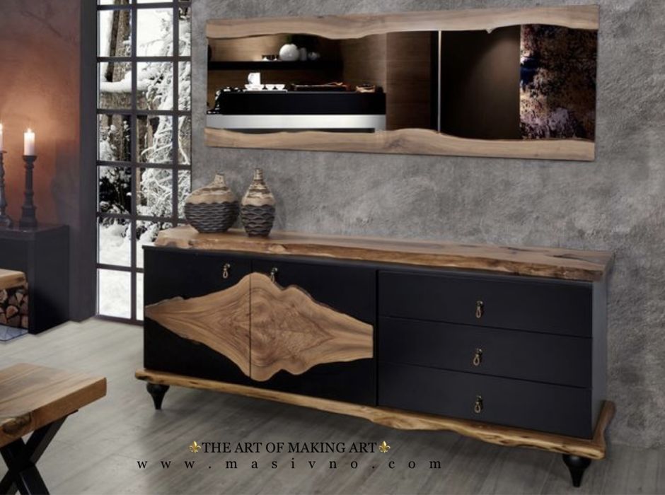 Шкаф с епоксидна смола | Комод | Скрин | Контрабюфет | Гардероб| Масив