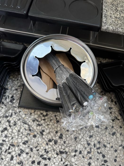 Електрическа Раклет Грил Скара Livoo Fondue Raclette DOC234 1650W 3в1