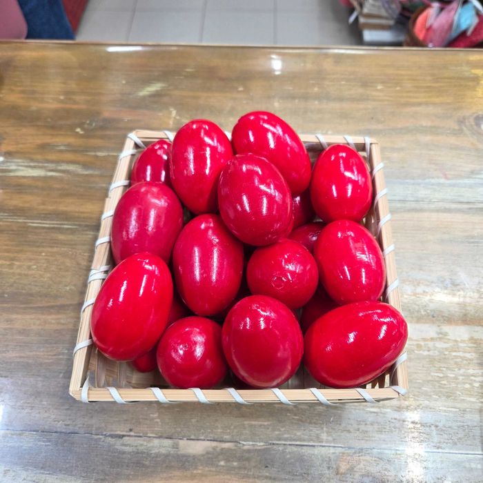 Дървени яйца за Великден, Натурални, Червени, Шарени, Рисувани