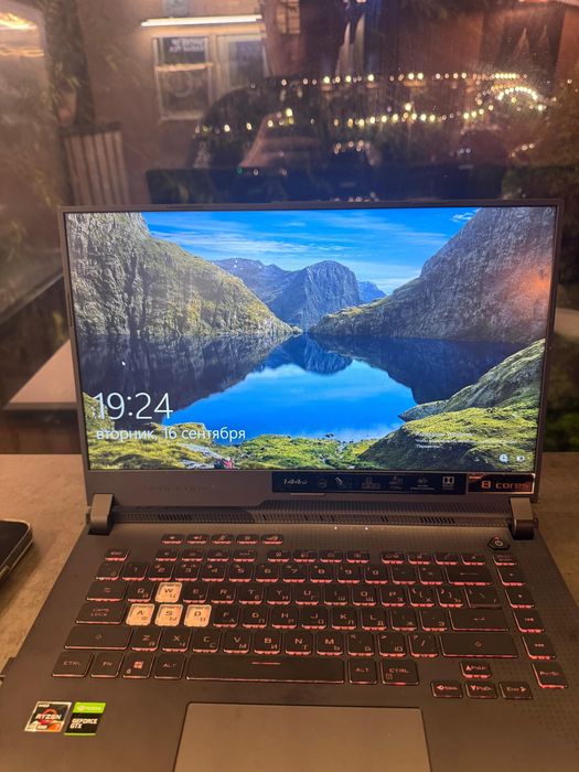 Игровой ноутбук ASUS ROG STRIX/ Ryzen/ 16gb/ 512 gb