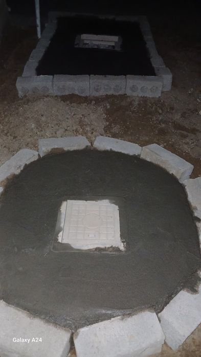 Kanalizatsiya ura transhi qazaymiz