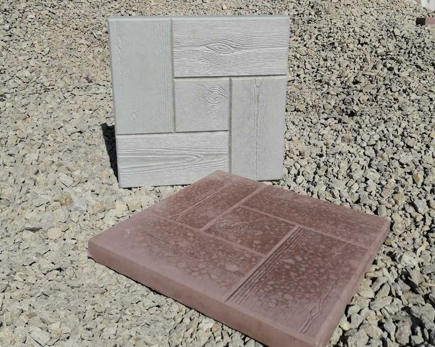 Тротуарная плитка (брусчатка), бордюр (поребрик)