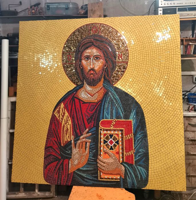 Icoane din mozaic, troite