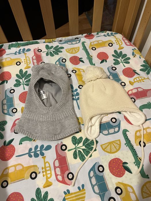 Caciula +cagula H&M copii 62/68