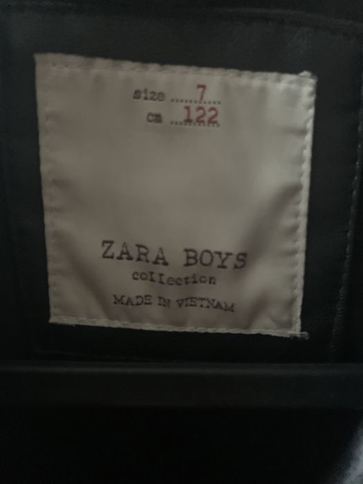 Детско кожено яке Zara 122 размер