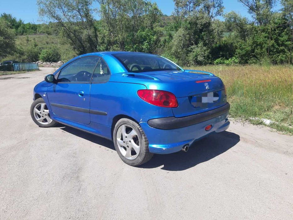 Пежо 206СС 1.6i 109 коня